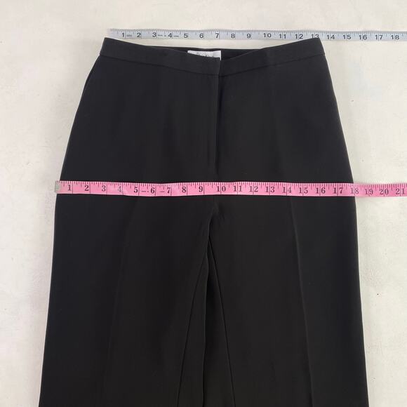 Calvin Klein Chocolate Brown Structured Blazer Pantsuit Sz 2 - Picture 7 of 13